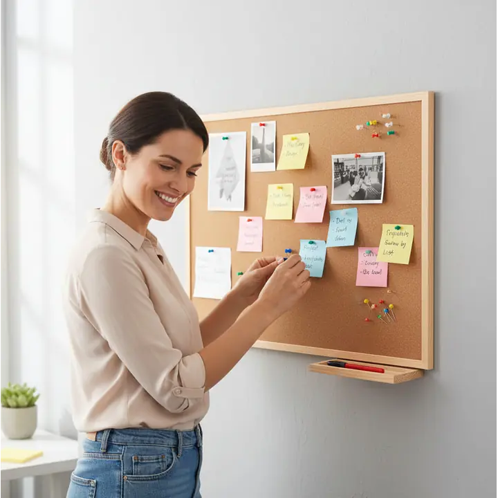 Pizarra de corcho