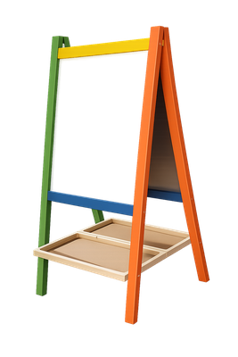 Pizarra caballete y atril para pizarra