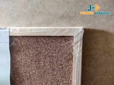 pizarra de corcho 40x60 para pared