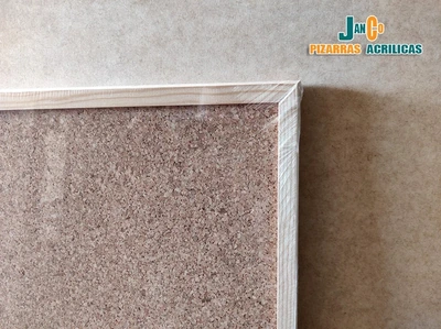 pizarra de corcho 60x90 para pared