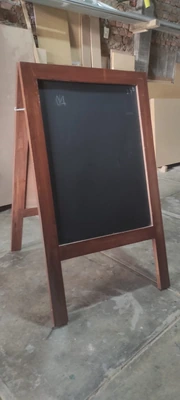 tablero de tiza 80x60 publicitario