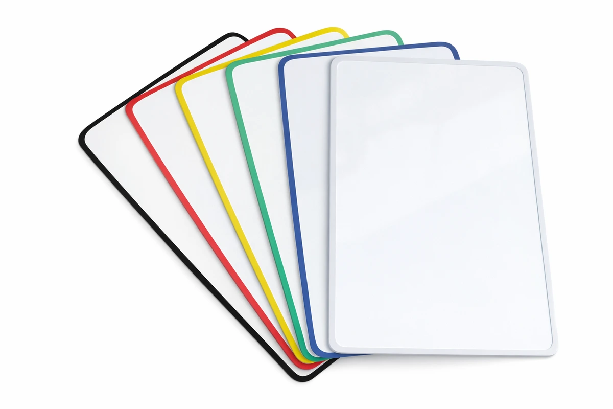 Pizarra Acrílica blanca de 34x24 acrílica sin marco tamaño oficio | pizarra blanca